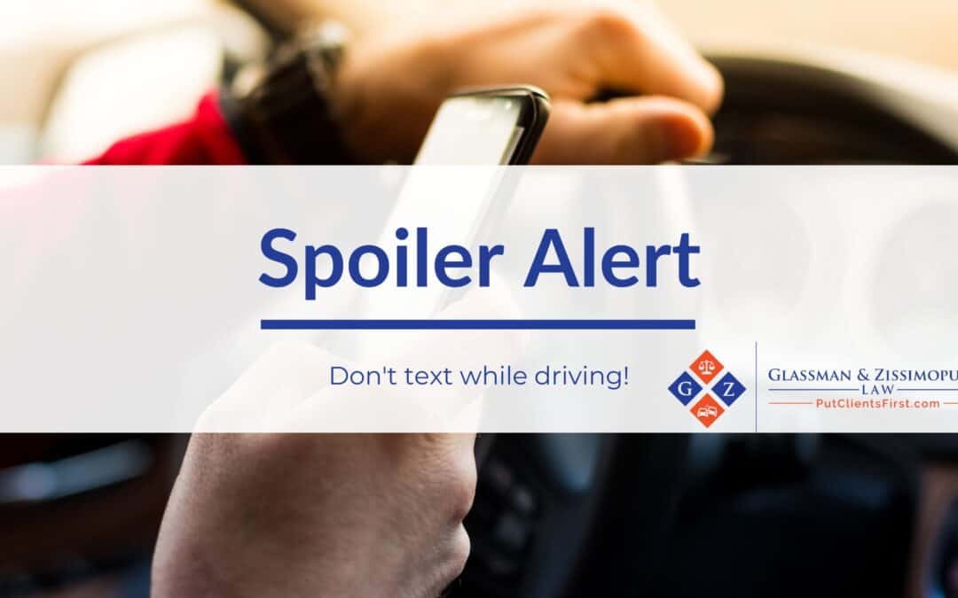 Don’t Text While Driving