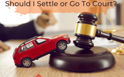 Should I Settle or Go To Court?