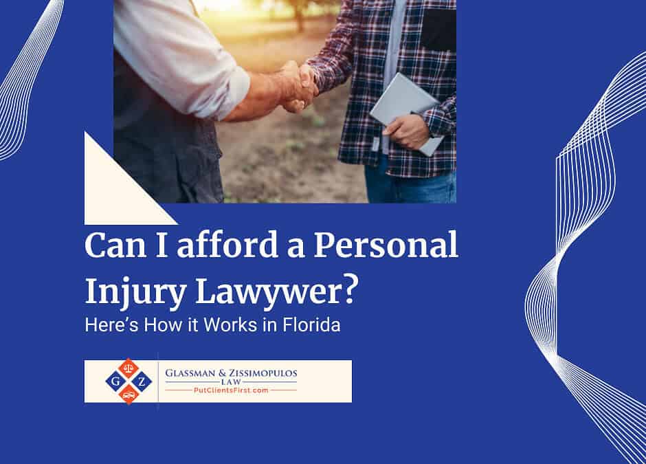 Can I Afford a Personal Injury Lawyer? Here’s How It Works in Florida
