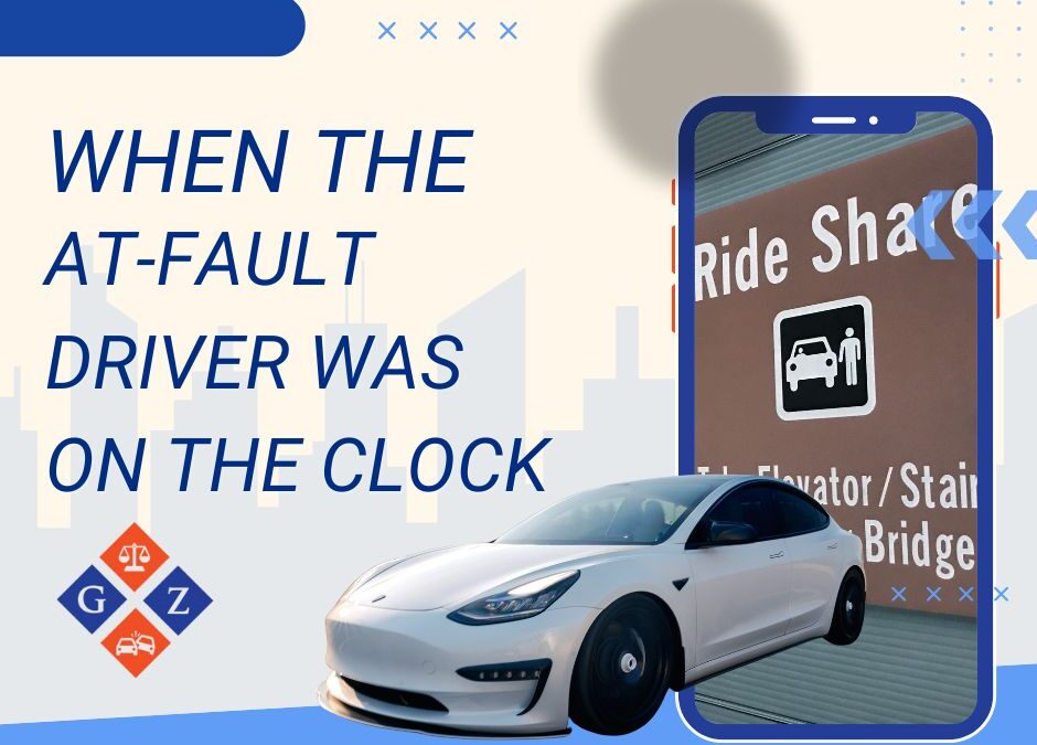 When the At-Fault Driver Was On the Clock
